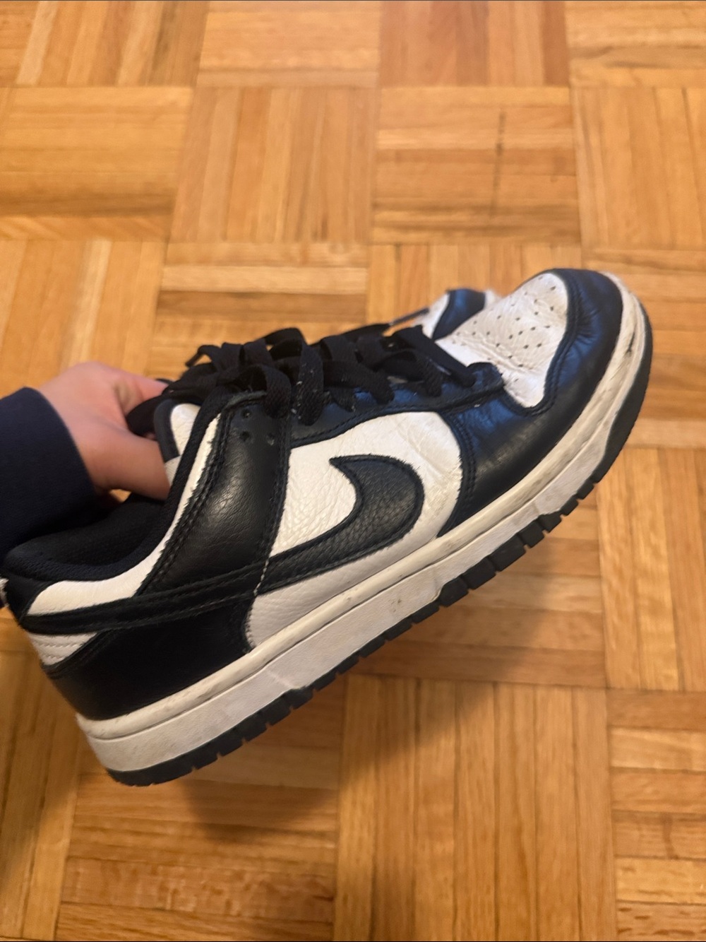 Nike Dunks Low Black and Whitw
